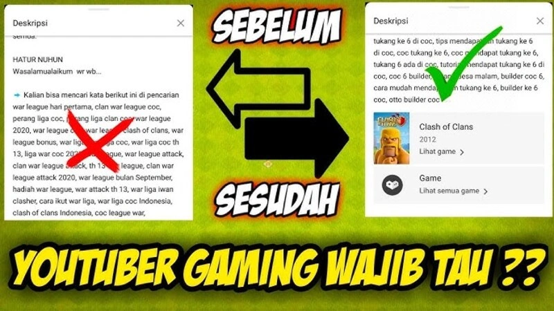 deskripsi youtube gaming
